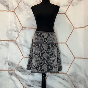 DVF Flote Snakeskin Skirt